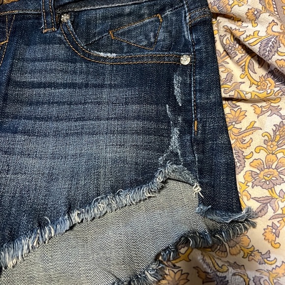 Vigoss Studio Denim Cutoff Shorts Size 27 - Picture 4 of 9